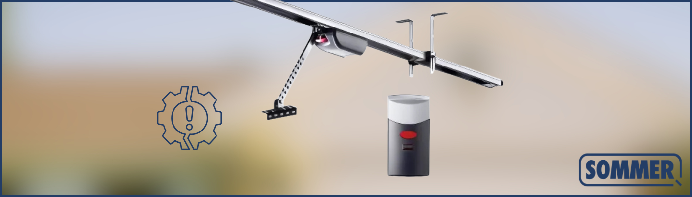 Panne de motorisation Sommer Duo Vision 500